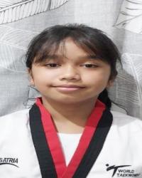 JUARA 4 PRA CADET B PUTRI GEUP IX - VIII BASIC 1 Georgina Bennita Ardina Mala 
